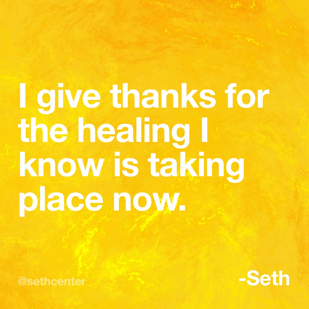 SethInstitute's tweet image. "I give thanks for the healing I know is taking place now: Wonderful are the works of the creative intelligence within me." —The Personal Sessions: Book 1 of the Deleted Material 📖

Get the book: fal.cn/3uwos