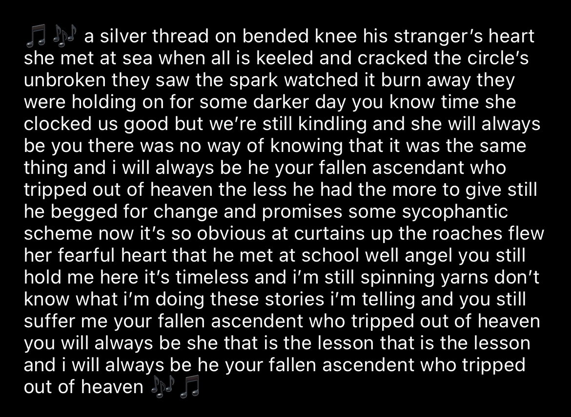 michael malarkey lyrics on Twitter "Here are the full and correct