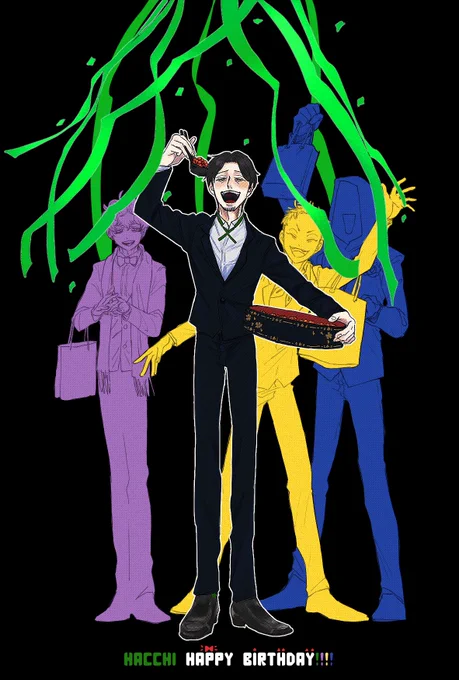 #hacchi誕生祭2022 呼吸してくれてありがとう幸せに溺れてくださいね 