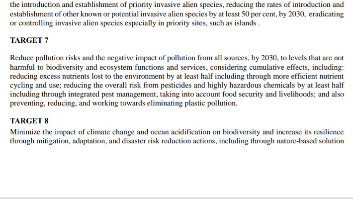 Encouraging to see that the new #COP15montreal Presidency text retains quantitative targets for #nitrogen & other #nutrient pollution.  #EverywhereAndInvisible #HalveNitrogenWaste