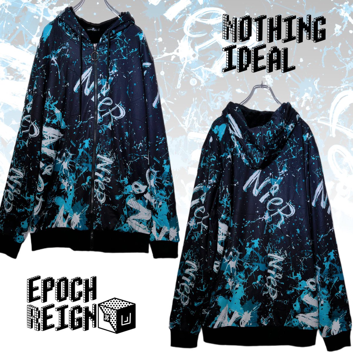NieR_tokyo's tweet photo. 🎁本日〆切プレゼント企画🎁

内側超ふわもこ厚手ZIP OUTER
【VIVID CRASH】

🎁3名様にプレゼント🎁

◼応募方法
フォロー(@NieR_tokyo) &amp; RT
◼締切〆  本日24時

※鍵垢の方も対象内です。
是非ご参加ください🙇‍♂️🙇‍♀️ https://t.co/j6KnfKnAeW