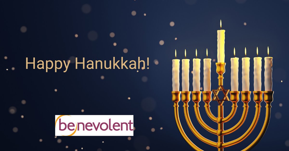 Benevolentnet's tweet photo. We wish all who celebrate a happy and joyful Hanukkah! 

During this festive season, may you and your loved ones enjoy good health and happiness. https://t.co/2TSEiPJEAz