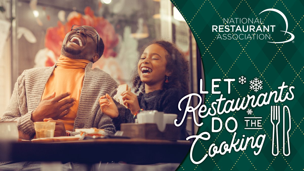 GRAToday's tweet photo. The familiar dishes you crave, without any of the dishes to clean. This year, kick back, relax, and take a holiday from the holidays — let restaurants do the cooking. #LetRestaurantsCook https://t.co/5Hb9hBNXQP