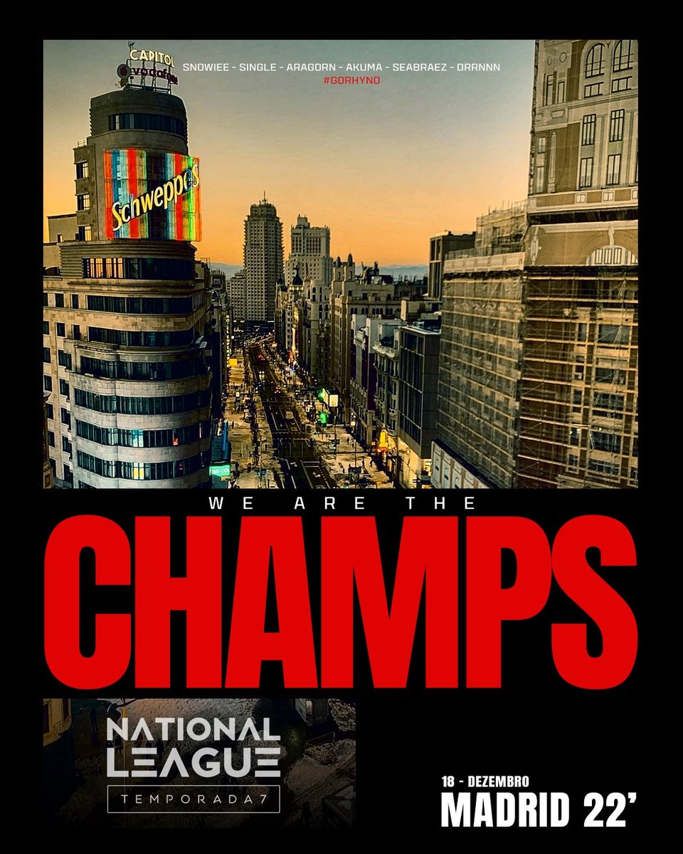 RhynoEsports_'s tweet photo. Somos os campeões da sétima @Nationaleague 🏆 VAMOOOOOS 

#GORHYNO 🦏 https://t.co/niN460kqvE