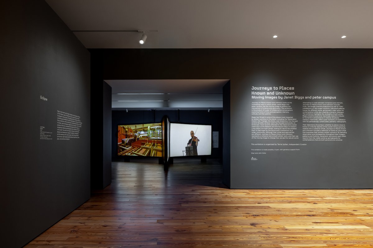 You've got time? We've got contemporary art. What's on view now: 
🎨 "Steven and William Ladd: Lead with a Laugh" 
📽️ "Journeys to Places Known and Unknown: Moving Images by Janet Biggs and peter campus"

We're open Monday-Saturday 10 am-5 pm and Sunday 11 am-5 pm. See you soon!