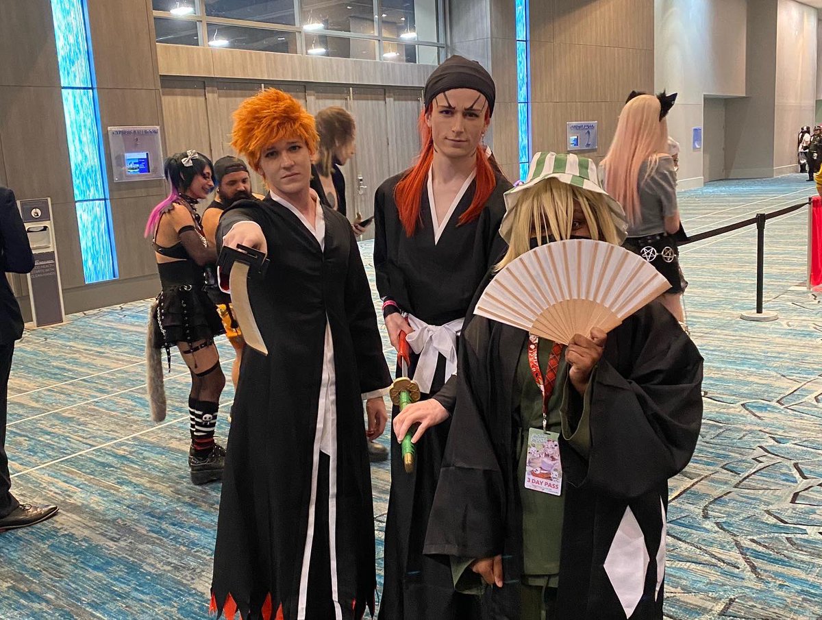 vantoinettep's tweet photo. HOLIDAY MATSURI 2022!!! #HolMat2022 #akidearest #BLEACH #cosplay #anime #animecon https://t.co/IIHbRTaxbp