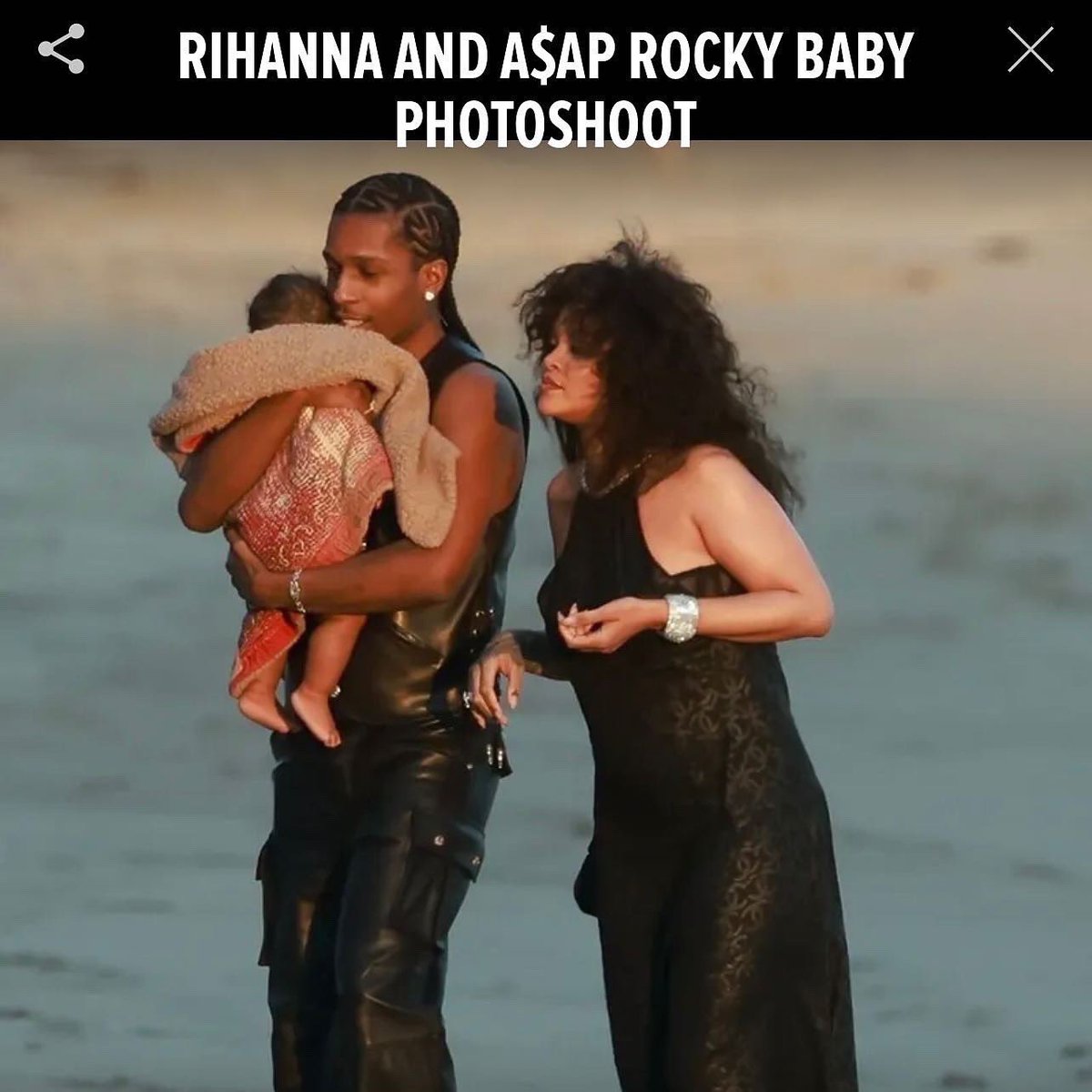 proletareart's tweet photo. ASAP ROCKYとRIHANNAのためのBABY BLANKETを制作しました👶✨👨‍👩‍👦 https://t.co/HzIvJOqZZh
