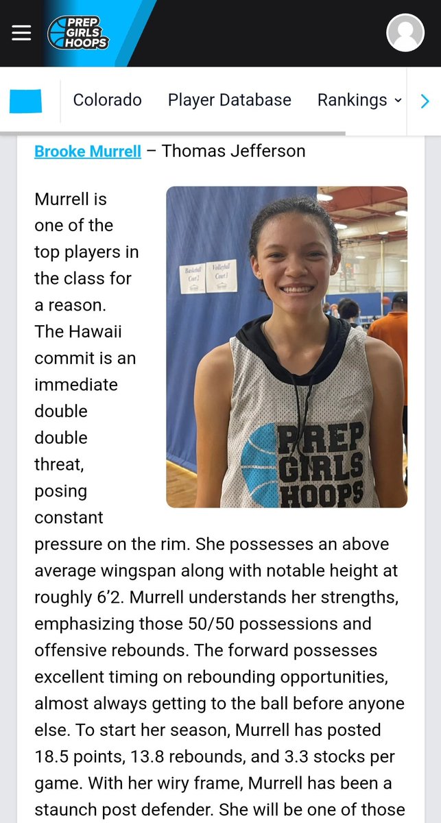 BrookeMurrell1's tweet photo. Appreciate the Write-Up ✍️🏀@claytonconover 

@SpartansTj 
@DPSNewsNow 

#DPL
#DenverPrepLeague https://t.co/uMbJcIxvVg