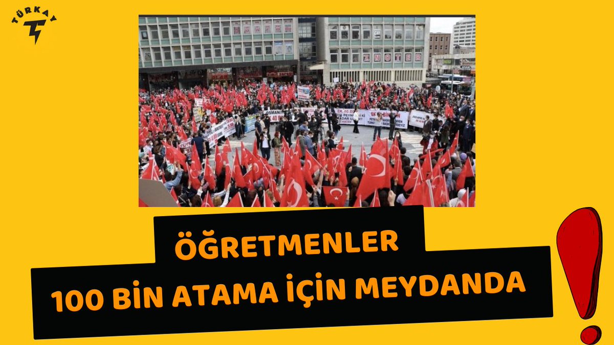 sapkalasim's tweet photo. Öğretmenler Ankara'da 100 Bin Atama Etkinliği Yaptı!

https://t.co/Zc0faaXtqE

#YuezbinOEğretmenUlusta https://t.co/rUfSbiPw4M