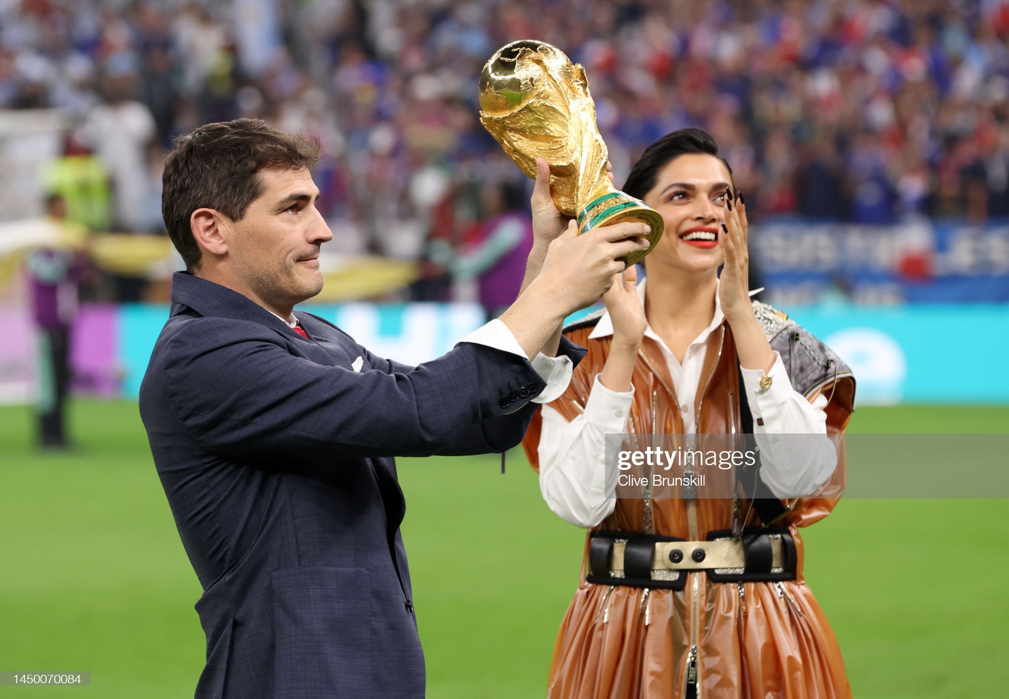 Watch: Deepika Padukone, Iker Casillas unveil FIFA World Cup trophy