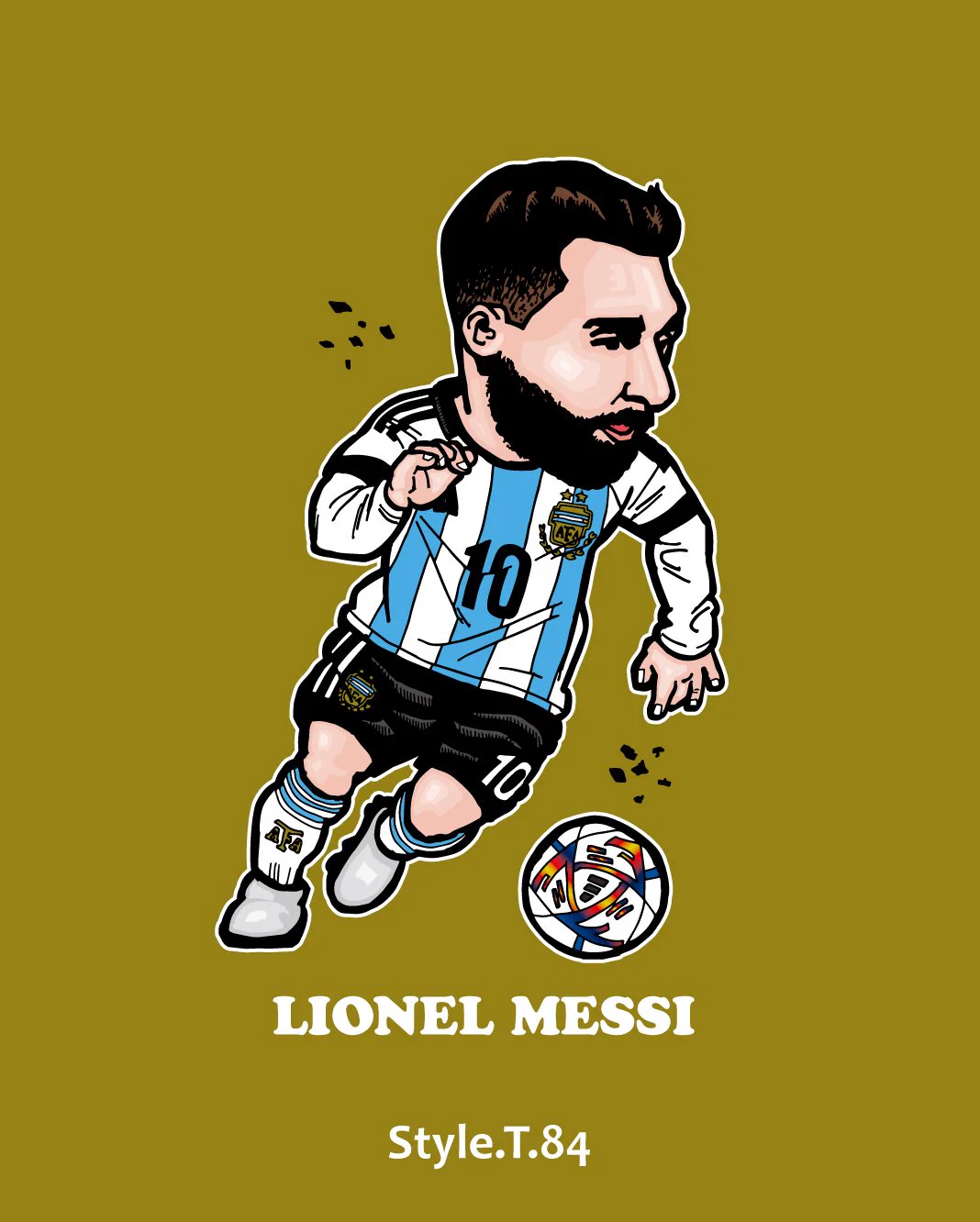  ‪✨メッシ ‪✨2024ChampionT❗️希少❗️ Style.T｜LFC Illustrator on X: 