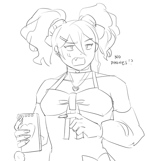 (a3 oc) i missed my old a3 ocs so have a karin :) 