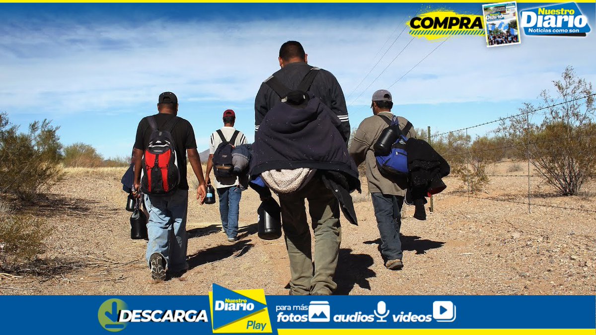 NuestroDiario's tweet photo. 🎶"Empacó sus ganas de quedarse"🎶

Con este fragmento de la canción "Mojado" del cantautor Ricardo Arjona, rendimos homenaje a las personas que emprendieron un viaje, dejando el corazón en sus país. #DíaInternacionalDelMigrante 🚶🏻♀️🚶🏻 

Descarga #NDPlay
📷 Archivo https://t.co/AzfzhzQ80A