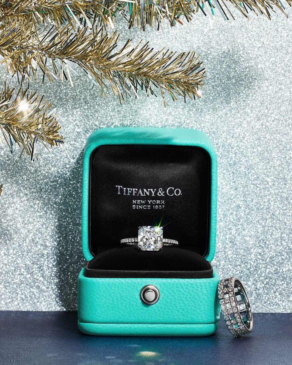 TiffanyAndCo's tweet image. Marriage has a nice ring to it. Discover more: bit.ly/3G2mw6E #ATiffanyHoliday #TiffanyEngagement #TiffanyAndCo