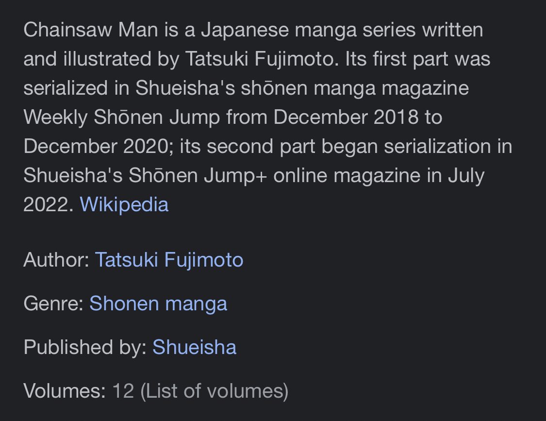 Chainsaw Man - Wikipedia