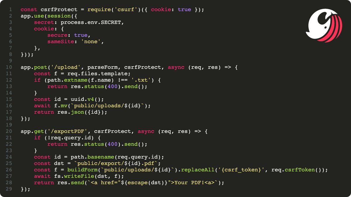 Sonar_Research's tweet image. Can you spot the vulnerability? #codeadvent2022 #JS
The administrator is happy to click on any of the links you'll send them, what could go wrong?
sonarsource.com/knowledge/code…
