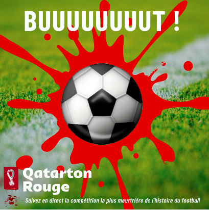 But marqué par Argentine d'une frappe ASSASSINE dans ce match. Ramené au temps de jeu, 37 ouvriers immigrés ont perdu la vie dans des conditions de travail épouvantables pendant la préparation de la #CoupeDuMonde2022. Pensons à eux.