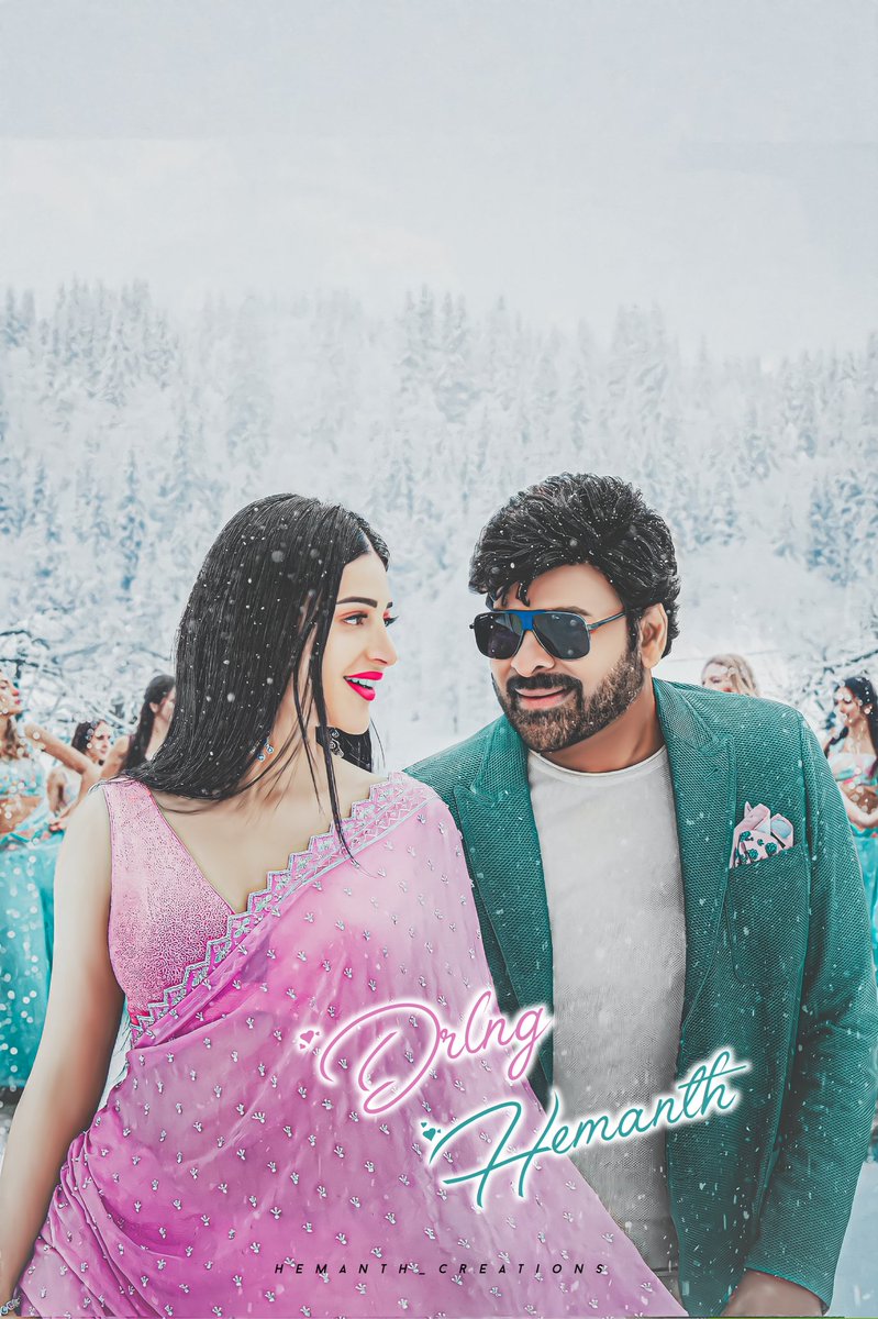 HemanthCreatio5's tweet photo. Juliet - Romeo 
Laila - Majnu 
#SrideviChiranjeevi ❤️‍🩹
This song - Your Playlist ❤️

Rocking Love Melody #SrideviChiranjeevi from #WaltairVeerayya out tomorrow at 4:05PM 💥

#WaltairVeerayyaOnJan13th https://t.co/i8tOzkeJ5u