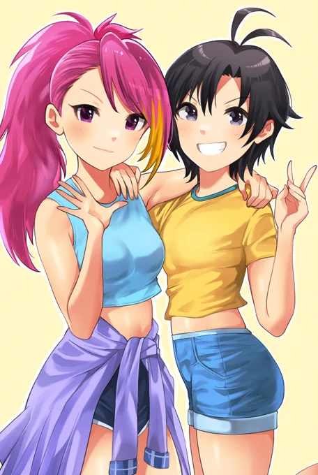 あゆまこ#ミリシタ 