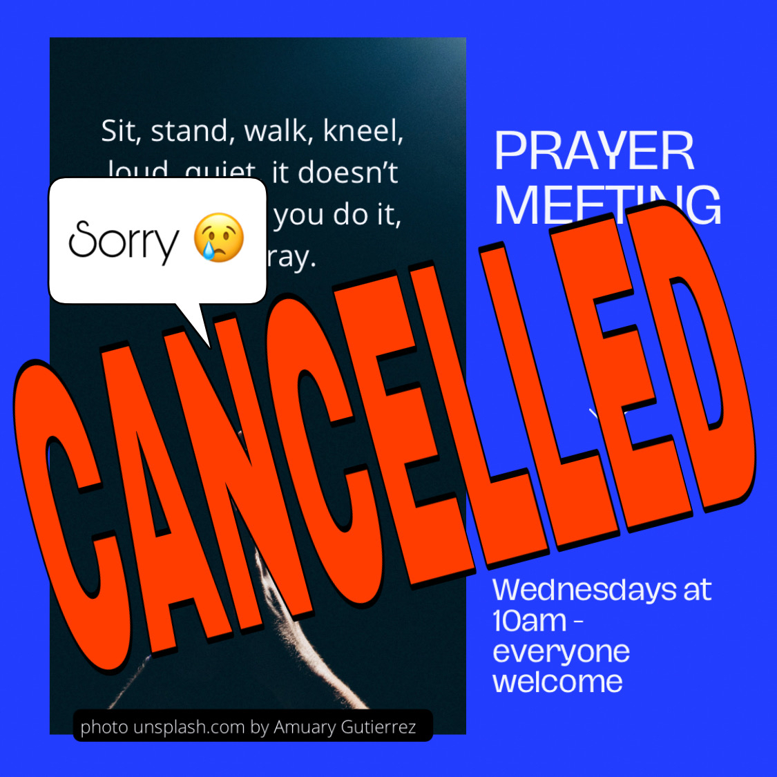 LeighBaptist's tweet photo. Due to a burst pipe we are cancelling this weeks prayer meeting - sorry for any inconvenience. 
#ice #problems #water #damage #cancelled #prayer #meeting #LeighBaptist #leighbaptist https://t.co/FP1jdhN280