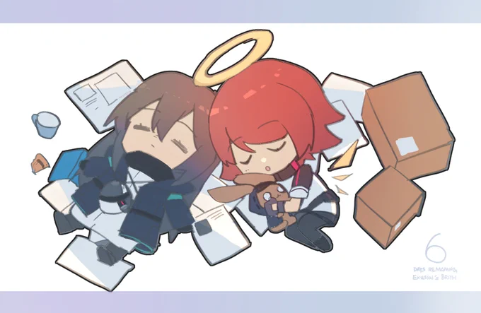 #アークナイツ #エクシア エクシアの誕生日あと6日zzzzZ 