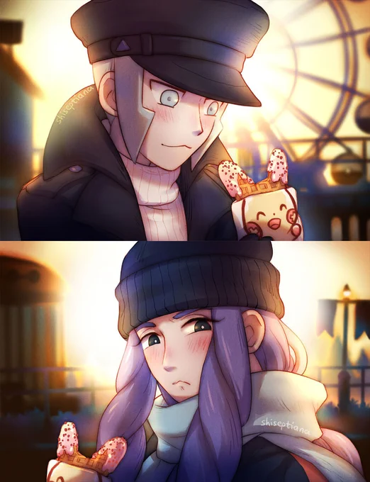 I just realized I've never fully colored my #mellingo fanarts so I colored these 2 pics I drew before as practice#ツバノボ 