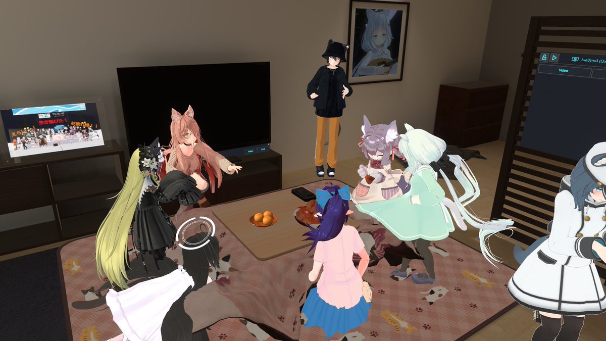 mmochamofu's tweet photo. 色々な方の独創的なアイデアをいくつも見れて楽しかった〜🐕
各々が作ったワールドの中でどういう発想でコレを置いた、こういうコンセプトにしたかったなどのエピソードを一つ一つ細かく聞けてとても素敵な時間でした！

#OneRoomMaker https://t.co/nkXg6FTYmw