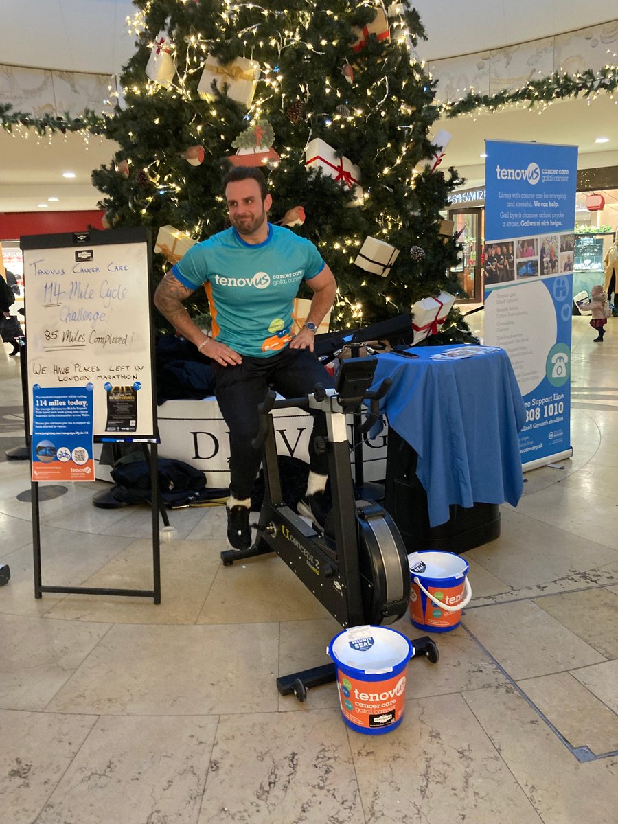 tenovuscancer's tweet photo. Thanks to @AledDavies2012  for taking on the last stretch of our Cycle 114 challenge! 🚴‍♀️ And thank you to everyone who has donated so far 💙 

https://t.co/c9vm2gSQ5J https://t.co/IUseTDc386