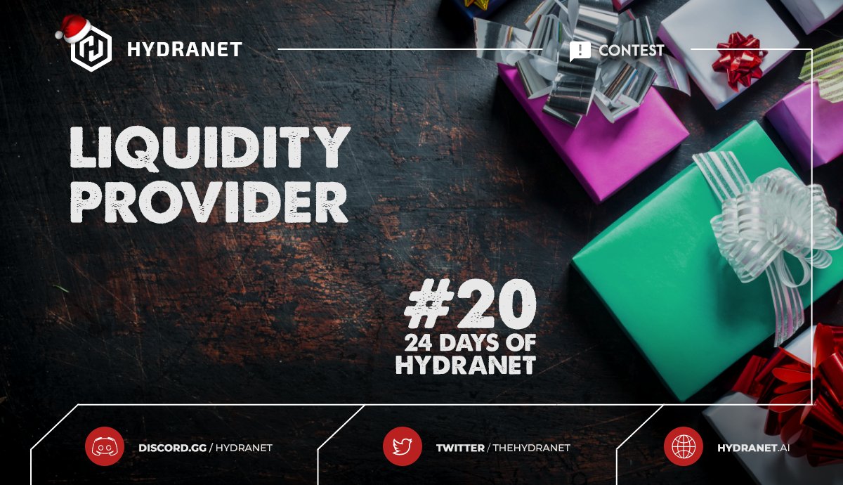 TheHydranet's tweet photo. Hydranet - Liquidity Provider

Liquidity providers on the HydranetDEX will benefit from advanced risk management tools not found on other DEXs. Change orders free of charge &amp; safeguard your investments from the risk of suffering impermanent loss!

https://t.co/NJgand1Mc9

#20/24 https://t.co/WWnIY8Bp8S