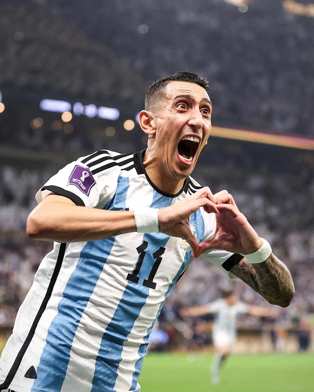 B/R Football on Twitter "Ángel Di María delivering for Argentina in
