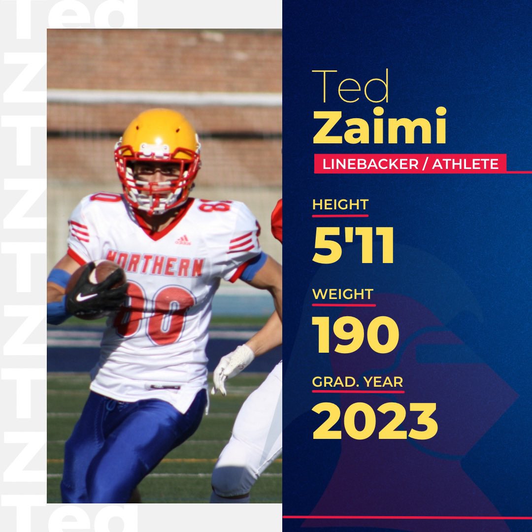 Today’s player spotlights starts with Ted Zaimi.

Zaimi had a breakout year as starter and team captain. His off-season training paid off, leading the defence to a <a href="/OFSAAFootball/">OFSAA FOOTBALL BOWL SERIES</a> bowl game.

Watch tape: hudl.com/v/2K3NM5

#piecesofeight ❤️💛💙