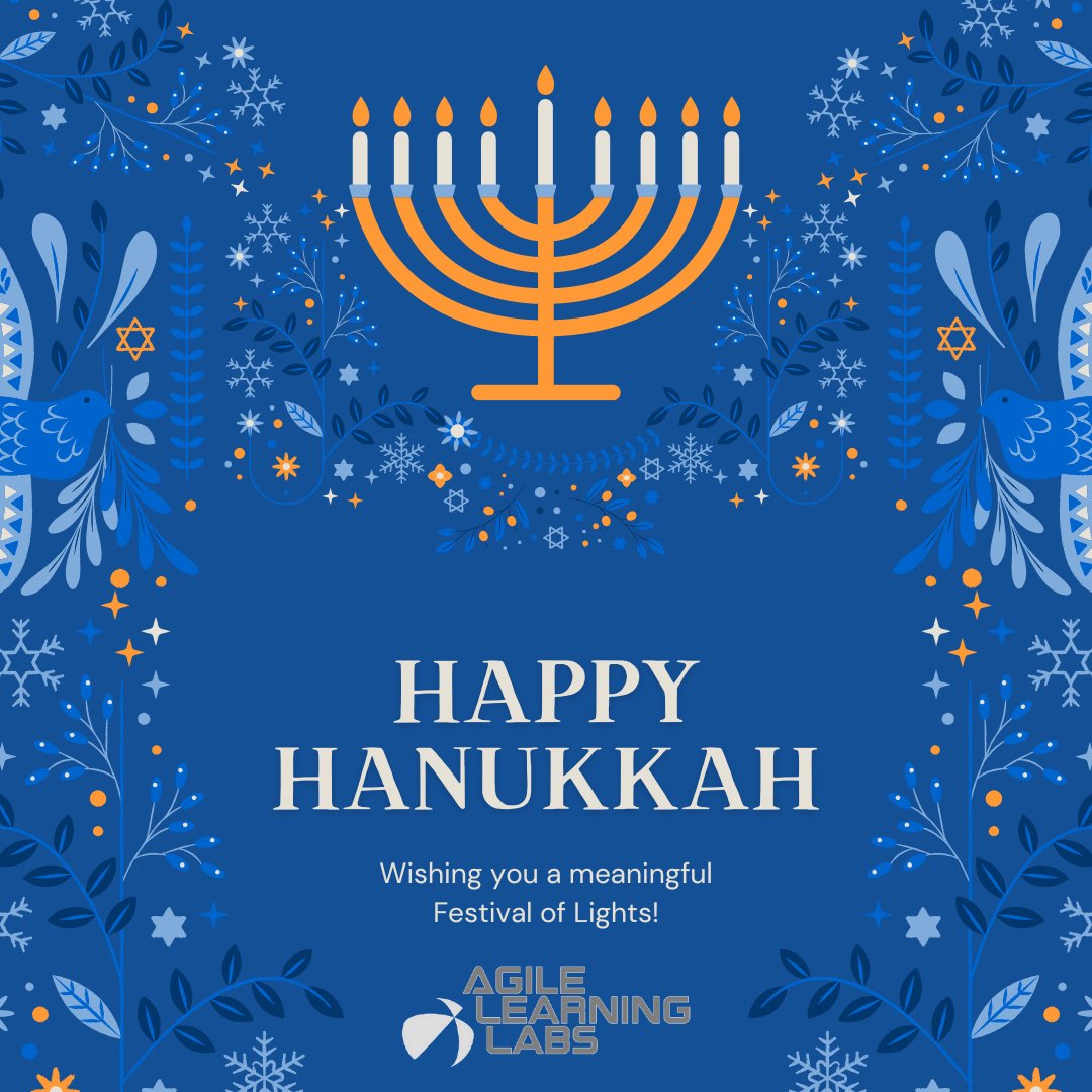 Happy #Hanukkah! We are wishing you a happy holiday week ahead! 🕎