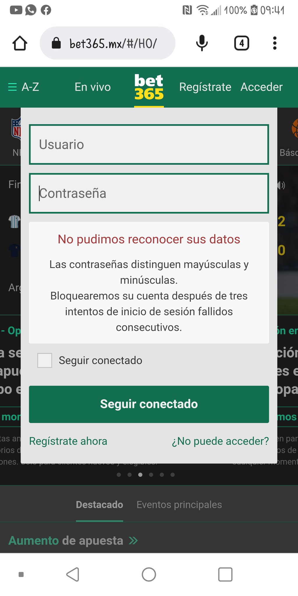 ¿Qué significa menos de 2 goles en Bet365