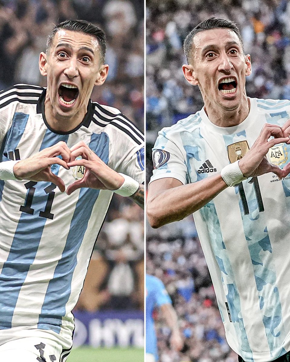 Angel Di Maria has scored in three-straight finals for Argentina 🇦🇷

Big game player 👏