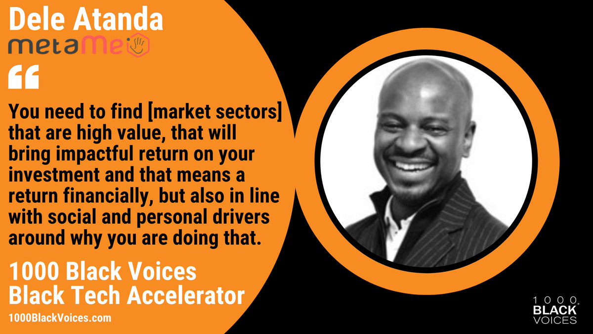 1000 Black Voices (@1000blackvoices) on Twitter photo Founders were buzzing during and after this <a href="/1000BlackVoices/">1000 Black Voices</a> Black Tech Accelerator session with <a href="/DeleAtanda/">Dele Atanda</a> sharing inspiration on how to gain impactful return on investment and on how tech is now able to interface with #Africanculture. Thank you Dele! #web3 #blockchain #growth Founders were buzzing during and after this <a href="/1000BlackVoices/">1000 Black Voices</a> Black Tech Accelerator session with <a href="/DeleAtanda/">Dele Atanda</a> sharing inspiration on how to gain impactful return on investment and on how tech is now able to interface with #Africanculture. Thank you Dele! #web3 #blockchain #growth