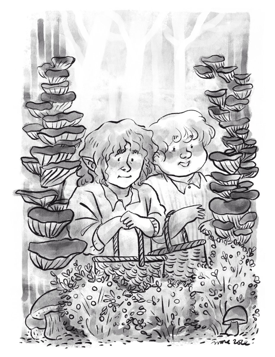 Mushroom hunting for the <a href="/WhetherOrNoZine/">Whether or no Zine (Out Now!)</a> 😌❤️🍄