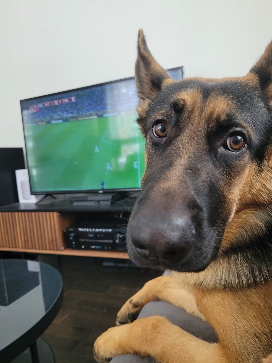 Relaxing with my boy