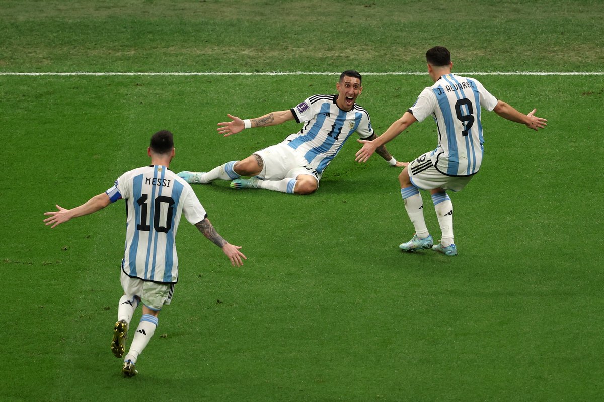🇦🇷 2-0 🇫🇷 | Medio tiempo