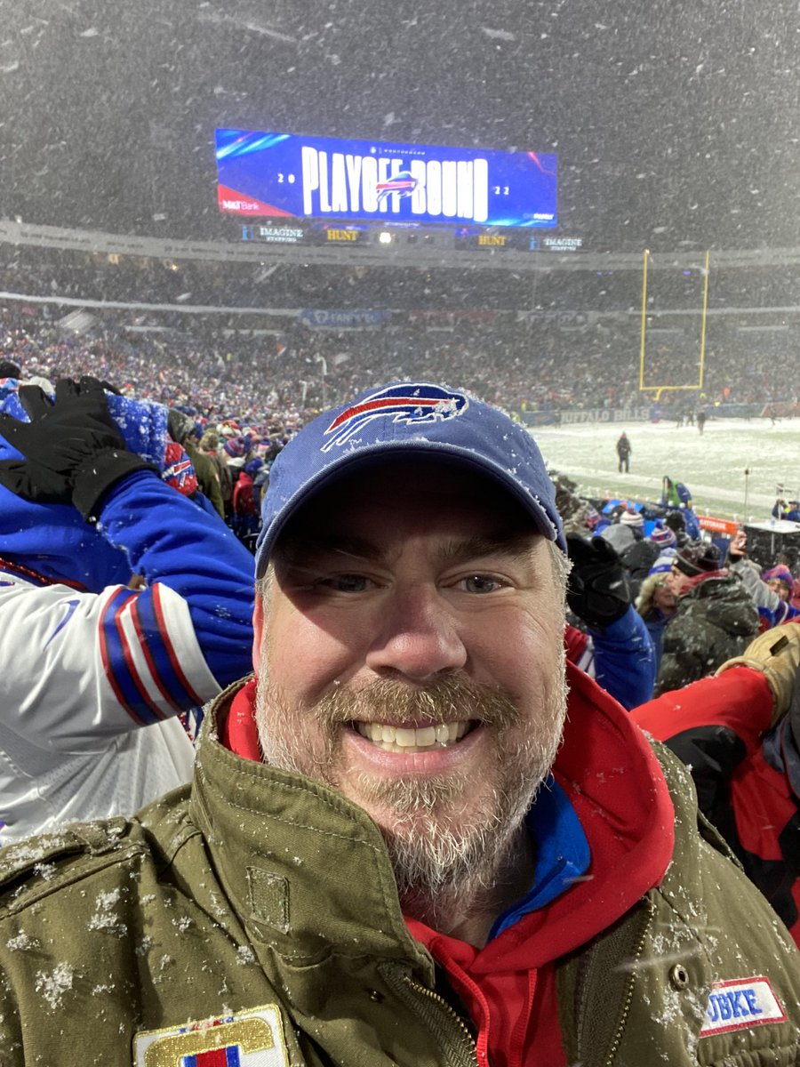 Another week and #playoffbeard grows longer. Fish are squished and the <a href="/BuffaloBills/">Buffalo Bills</a> are headed back to the post season. Mount up #BillsMafia  Go Bills! 🦬🦬🦬🦬🦬🦬🦬🦬🦬🦬🦬