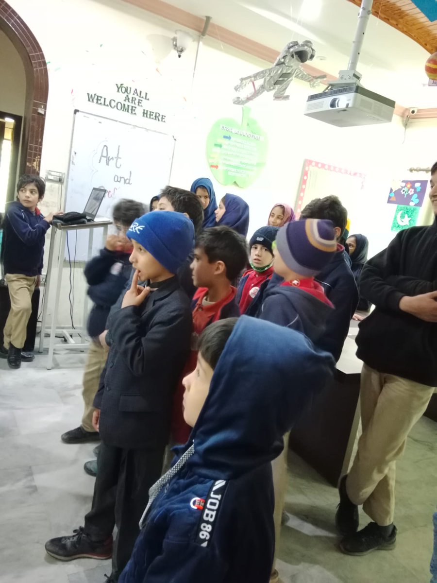Coding4KidsPK's tweet photo. Solar System: Planets placed at their positions & revolution around the Sun!. Coding done in Scratch-3 by Grade-3 student!.
Next Target: All planets to revolve around Sun & their own axis!
@scratch
#Coding3KidsPK https://t.co/CCnJwuJ2Qn