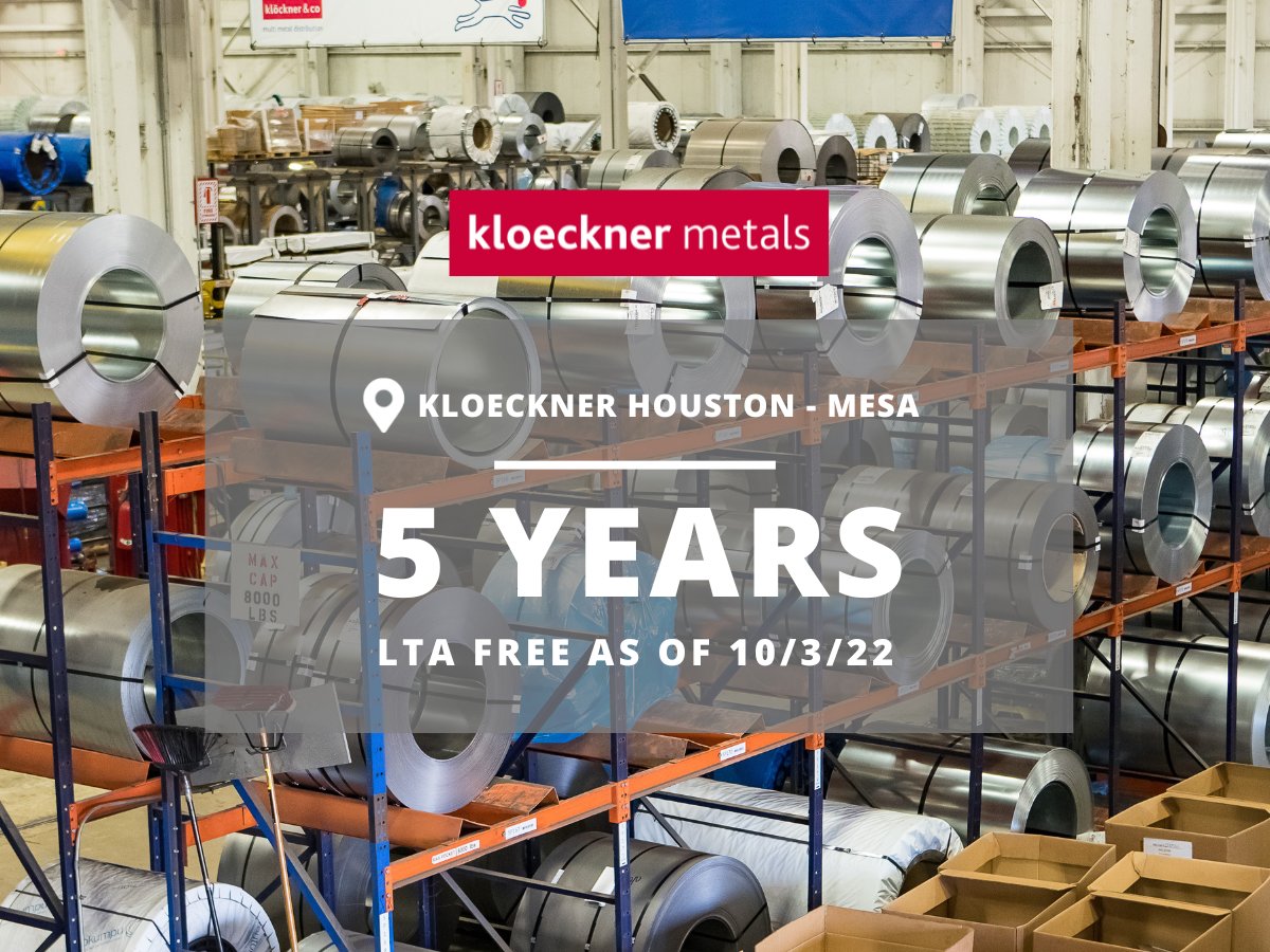 Our Houston (Mesa) branch is this week’s safety standout! Located in the nation’s 4th largest city and home to NASA’s Space Center, our Houston (Mesa) branch is located 10 miles north of the Port of Houston. Products at this facility include coils and sheets, blanks, and more.