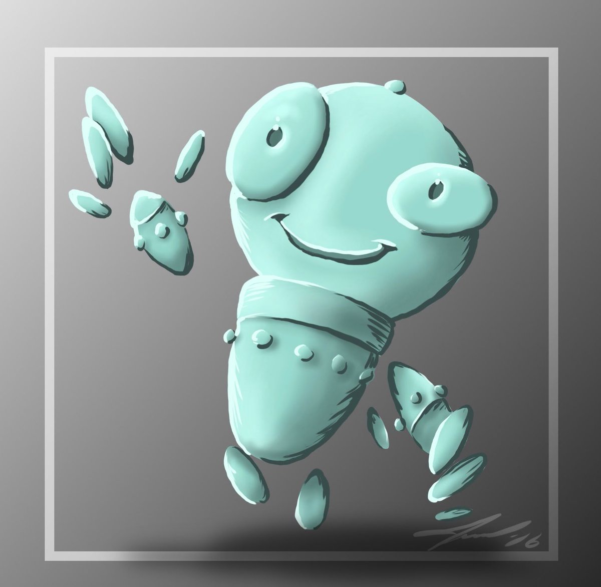 sketchclubapp's tweet photo. Sketchbot! well loved over the years!

#robot 
#sketchclubapp #ipadart #iphoneart
#digitalart https://t.co/9wtG8tvwOK