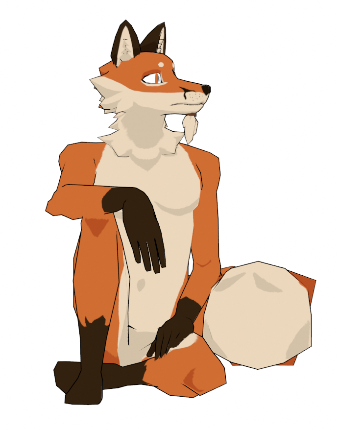 jupifox's tweet photo. Tried out some poses today, will work on clothes tomorrow https://t.co/uR9uWLesCS