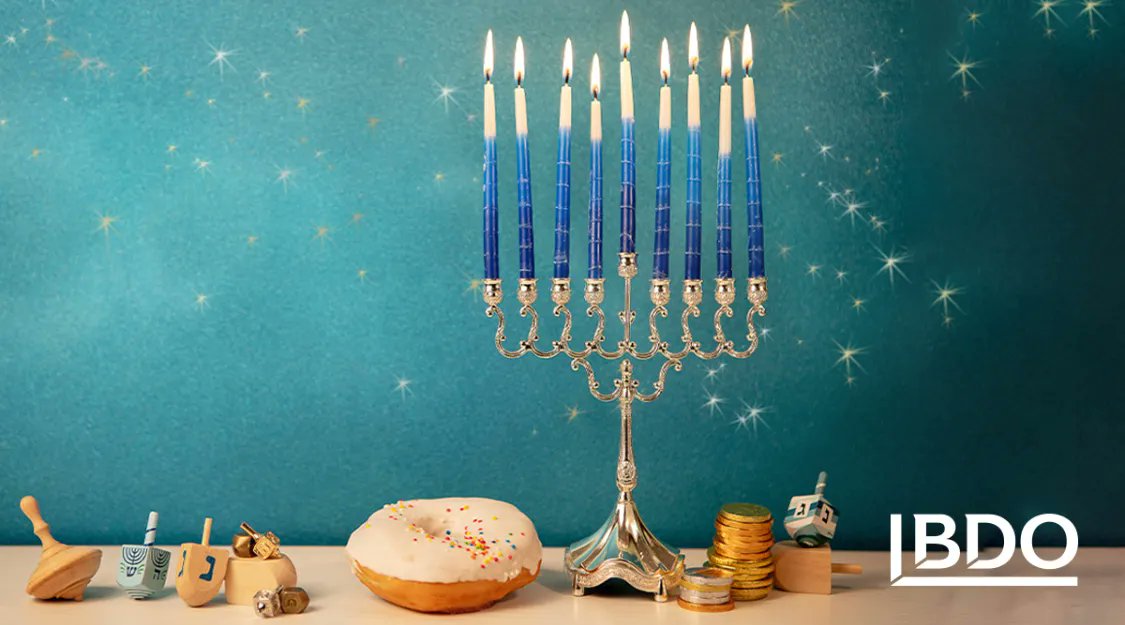 Happy Hanukkah from all of us at BDO. Chag Sameach! 

Tous les membres de BDO vous souhaitent joyeuse Hanoucca. Chag Sameach!