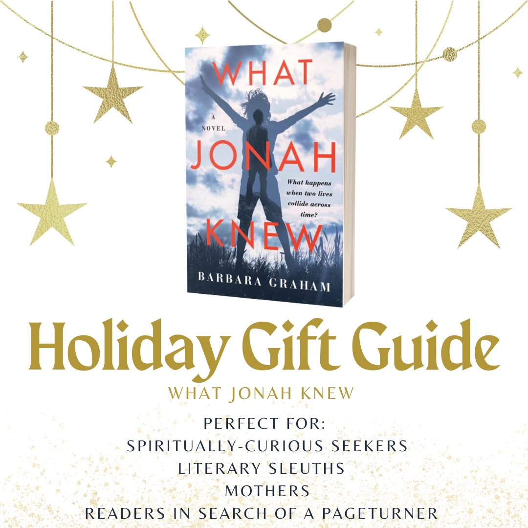 It's the first day of Hanukkah  🕎  Still looking for holiday gift ideas?  My wonderful friend and fellow author @TaraBrach says #WhatJonahKnew is "A wonderful read to gift to others! Barbara Graham is a literary alchemist."

Visit barbaragrahamauthor.com for more info.