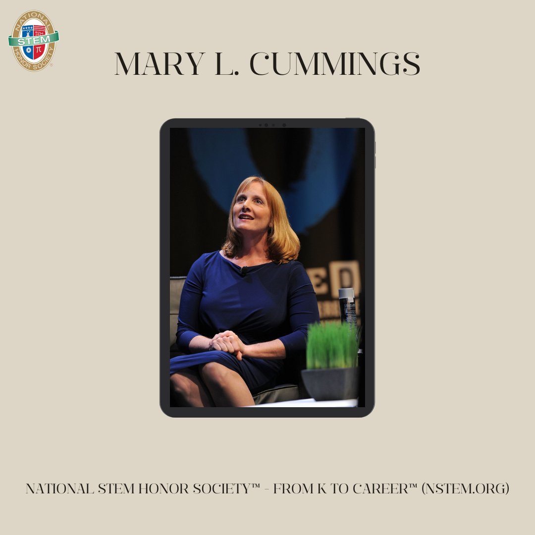 NSTEMHS's tweet photo. Meet Mary L. Cummings, a former Naval Officer and associate professor at Duke University!
Are you looking to inspire innovation and recognize STEM excellence "From K to Career"? Visit our website at https://t.co/nkgp4rAbCC!
#nstem #nstemhs #Female #minority #space https://t.co/vns2Wqgpux