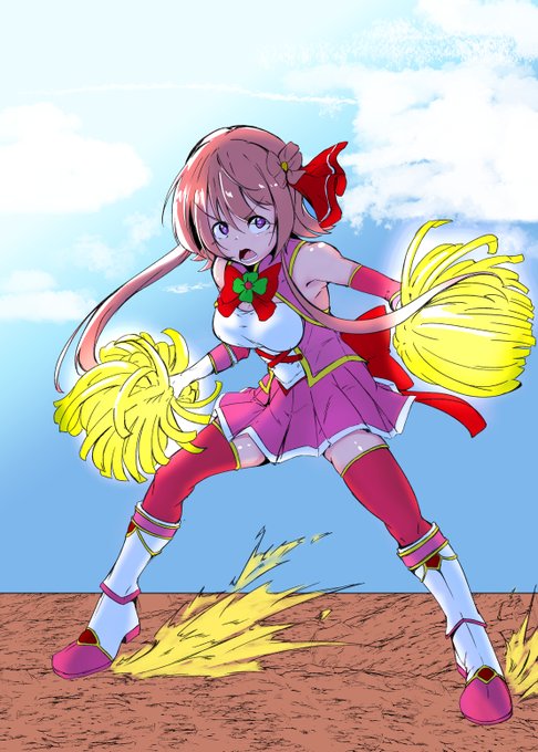 こえだ商店(@yotuba0111koeda)さんのクローバーローゼ!参上!
ピンチを描こうかなと思ってたけど凛々しいのを書きたくなりました。 