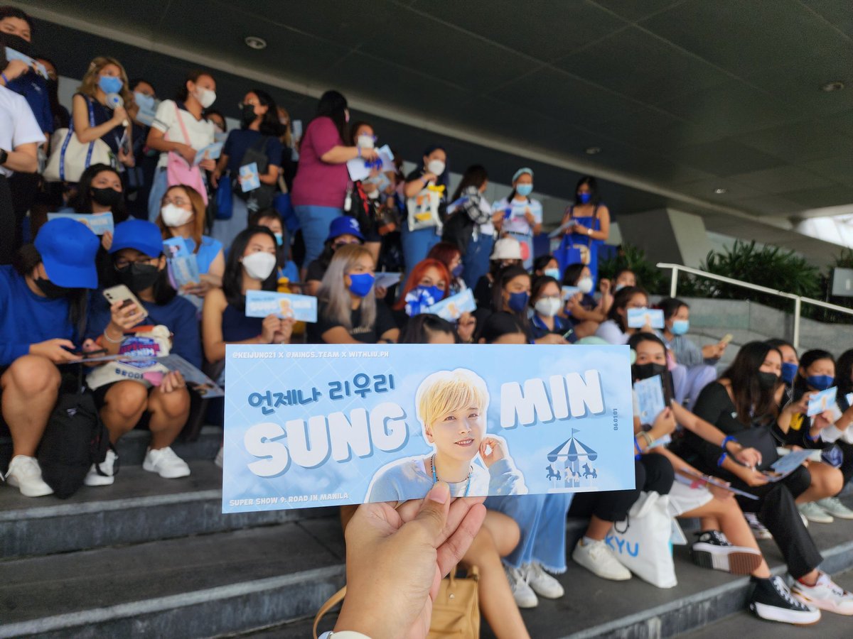 WithLIU_ph's tweet photo. thank you to everybody who joined our photo and video ops for Sungmin today!! 🫶🥹🩵🩷 see you again on SS10! 언제나 리우리~♡ https://t.co/fCVT3aOtOV