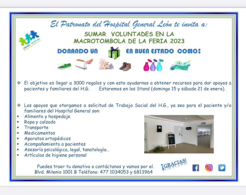 Patronato Hospital General León tweet media