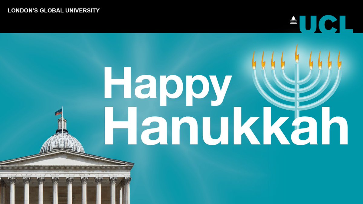 ucl's tweet image. Happy Hanukkah to everyone celebrating!